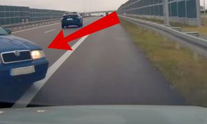 Sceny na drodze. Spójrzcie na skodę. "Co go tak zmiotło?"