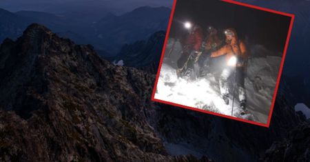 Polak utknął po zmroku w Tatrach Zachodnich. Nocna akcja HZS