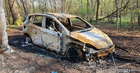 Świdnica. Ukradł, a następnie podpalił samochód. 23-latek w rękach policji
