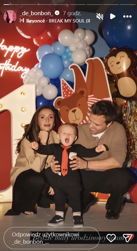 Szczęśliwa rodzinka Dominiki Serowskiej