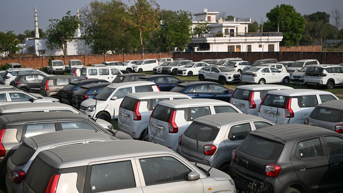 ALLAHABAD, INDIA - APRIL 03: New cars are seen at a yard on April 03, 2025 in Allahabad, India. India faces a 26% reciprocal tariff on its exports to the U.S. under President Trump's "Liberation Day" tariffs, significantly impacting key sectors like pharmaceuticals, automobiles, and IT services. While these tariffs aim to address the $46 billion trade deficit between the two nations, they pose challenges for Indian exporters heavily reliant on the U.S. market (Photo by Ritesh Shukla/Getty Images)