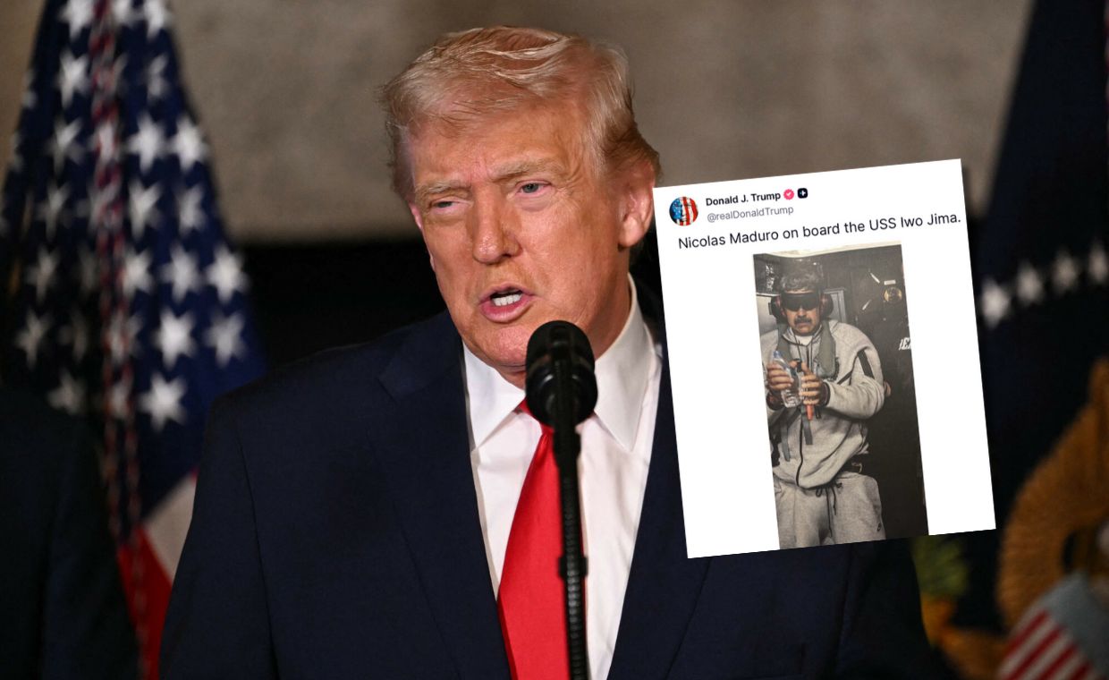 wiadomości,aktualności,WP Wiadomości Maduro pojmany. Trump pokazał jego zdjęcie ze związanymi z rękami