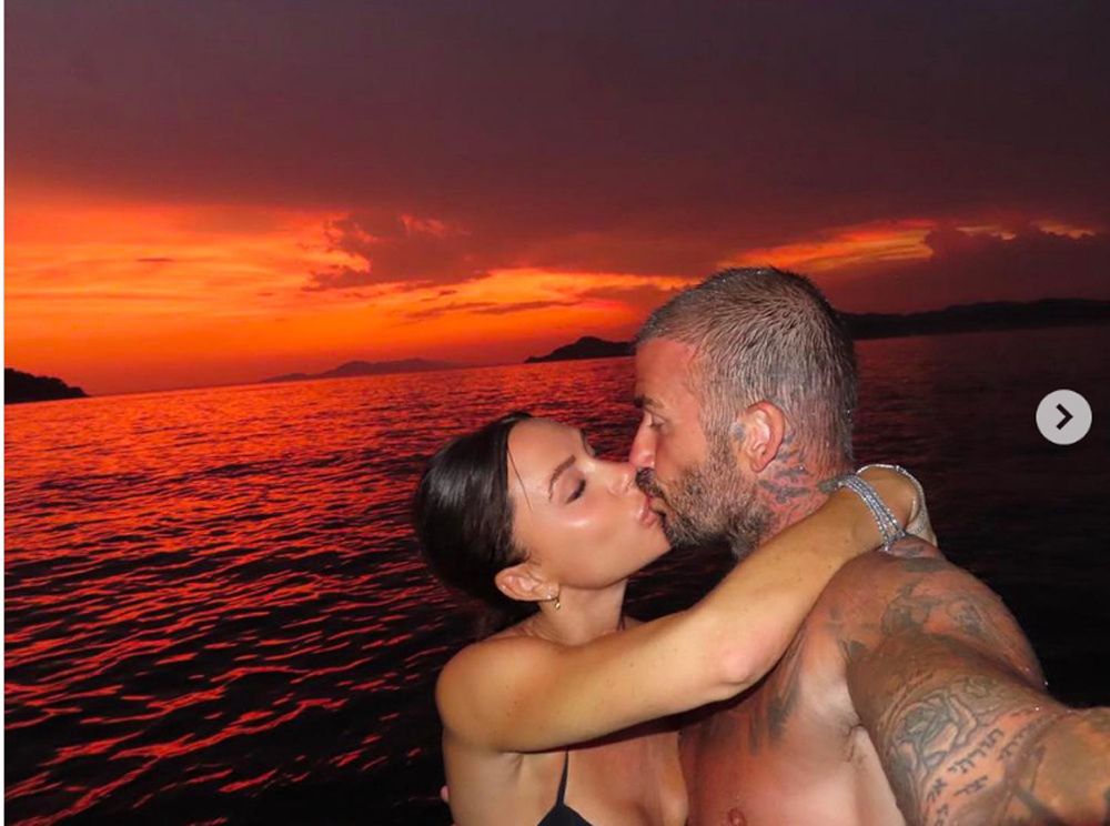 Victoria i David Beckhamowie na wakacjach z rodziną