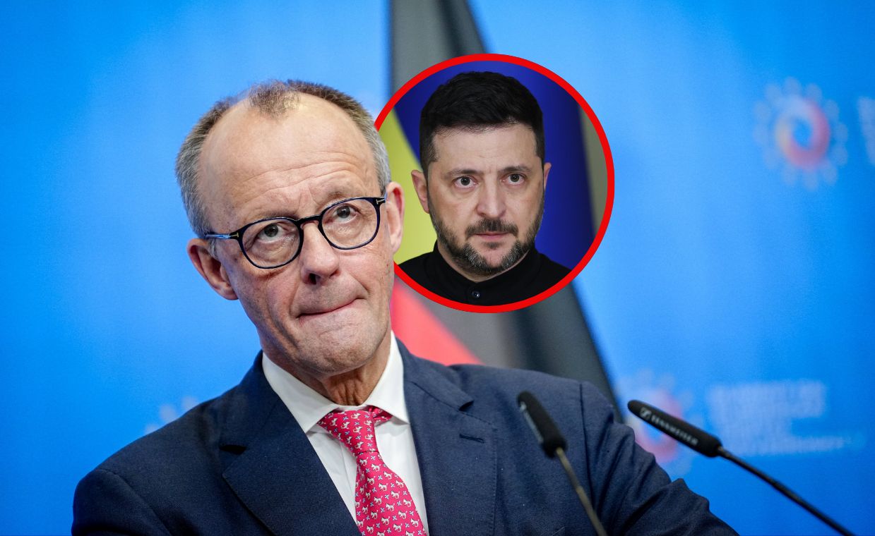 Merz rozmawiał z Zełenskim. Nie chce młodych Ukraińców w Niemczech