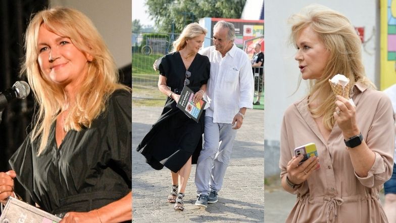 Festiwal Dwa Brzegi. Grażyna Torbicka zadaje szyku w eleganckiej stylizacji (ZDJĘCIA)