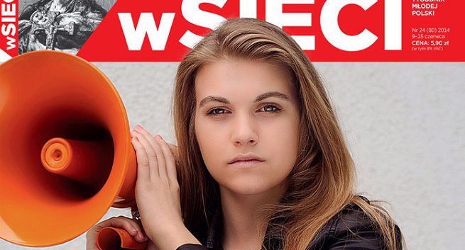 Publicyści „W Sieci” spierają się o okładkę z Marysią Sokołowską