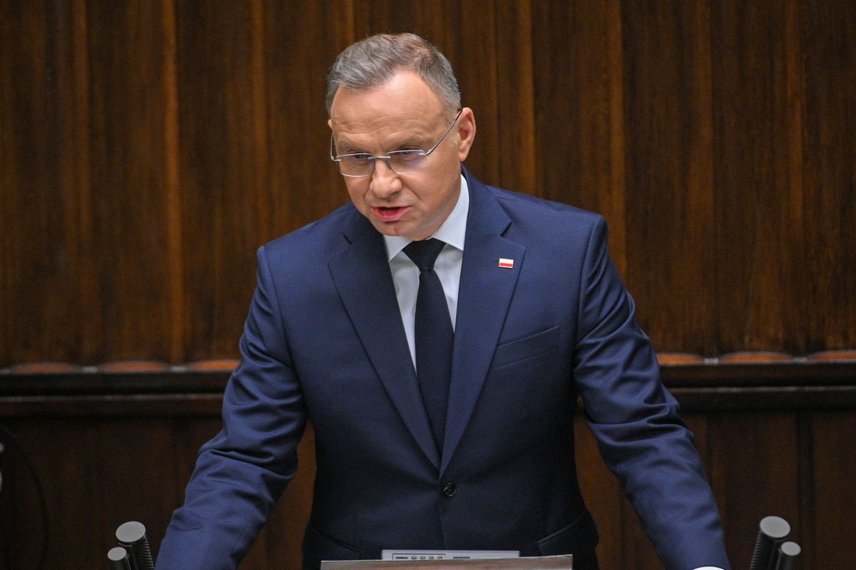 polityka, duda, Andrzej Duda, prezydent, wybory, sejm, orędzie, pis, donald tusk Andrzej Duda przypomniał wyborcom Koalicji, czemu za rok muszą iść na wybory OPINIA