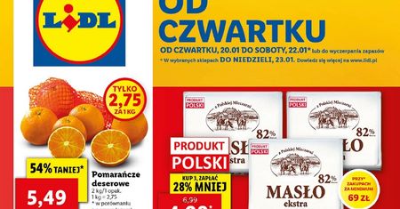 Lidl gazetka od 20 stycznia 2022. Jakie promocje w Lidlu?