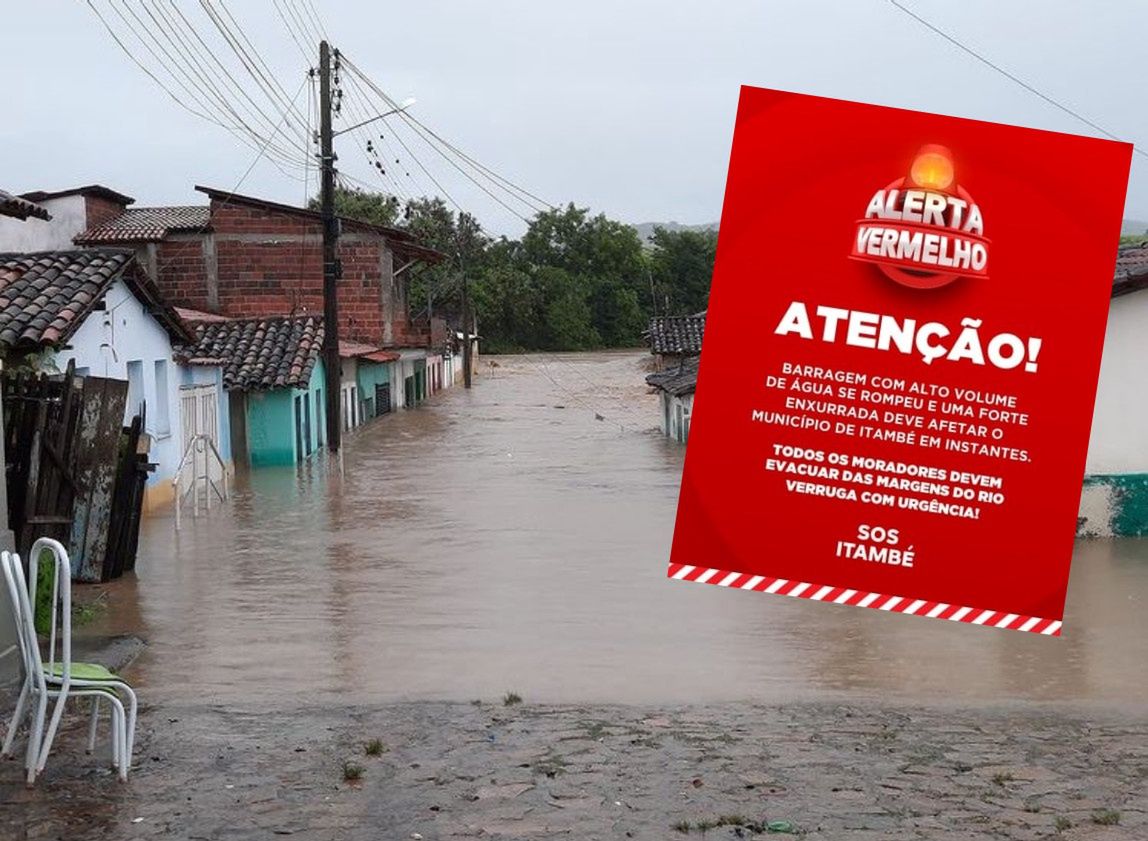 Katastrofa w Brazylii. Po ulewach pękła tama na rzece 
