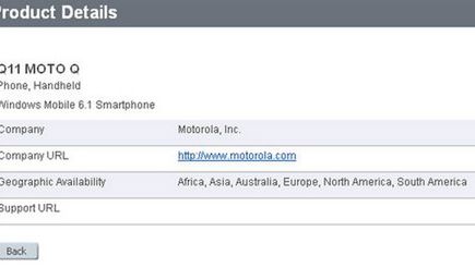 Motorola Q11 odkryta przez przypadek 1
