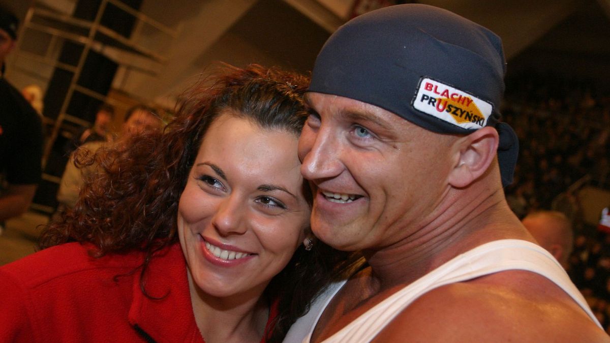 Aneta Kielak z Mariuszem Pudzianowskim