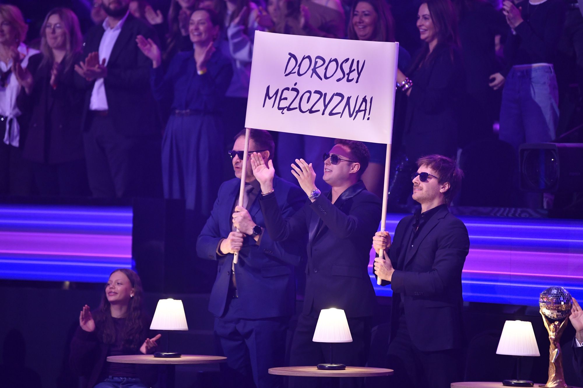 Transparent od kolegów z planu "Rodzinka.pl"