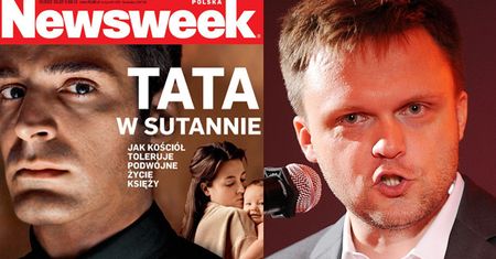 Hołownia: "ODCHODZĘ Z "NEWSWEEKA"!" Przez tę okładkę!