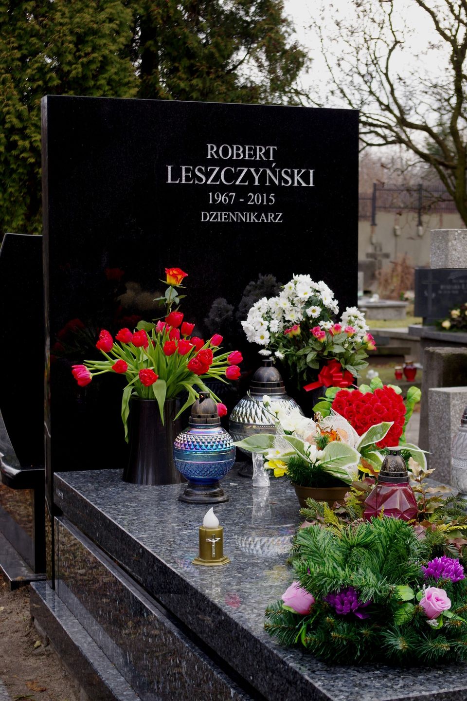 Grób Roberta Leszczyńskiego