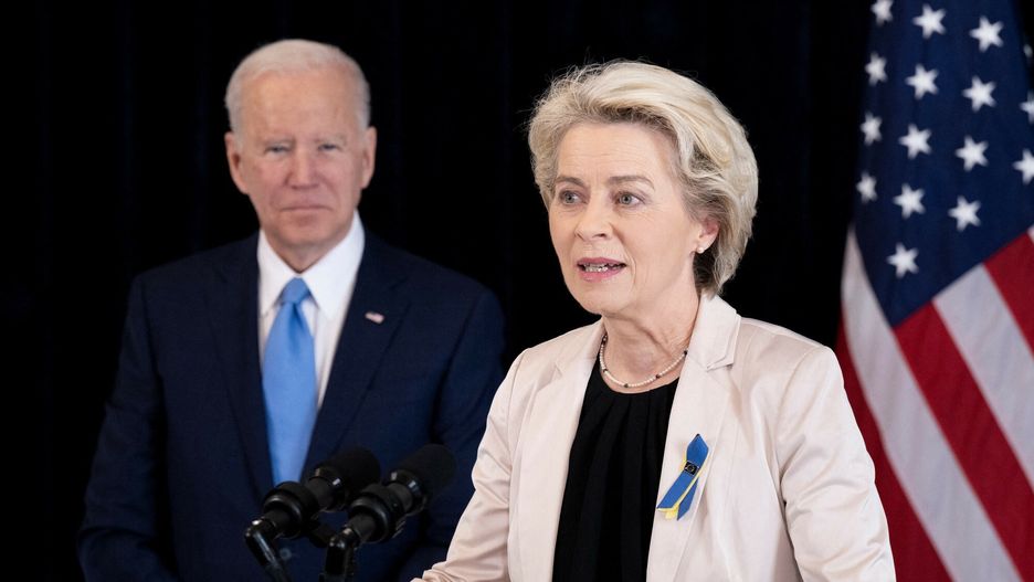 Joe Biden i Ursula von der Leyen 