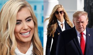 Katie Zacharia wyleciała z Białego Domu po zaledwie kilku dniach, a teraz podlizuje się Donaldowi Trumpowi: "WSPANIAŁY I TROSKLIWY..."
