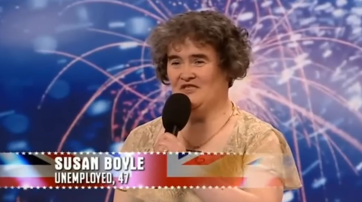 Susan Boyle w "Mam talent!" w 2009 roku