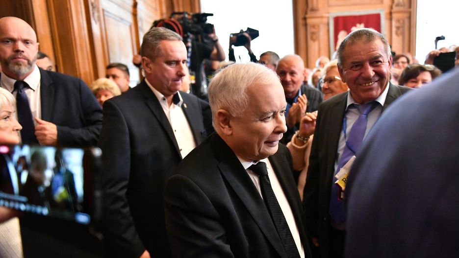 Jaros�aw Kaczy�ski
Maciej Kulczy�ski
mieszka�cy, pis, polityk, polityka, prezes, spotkanie, wizyta