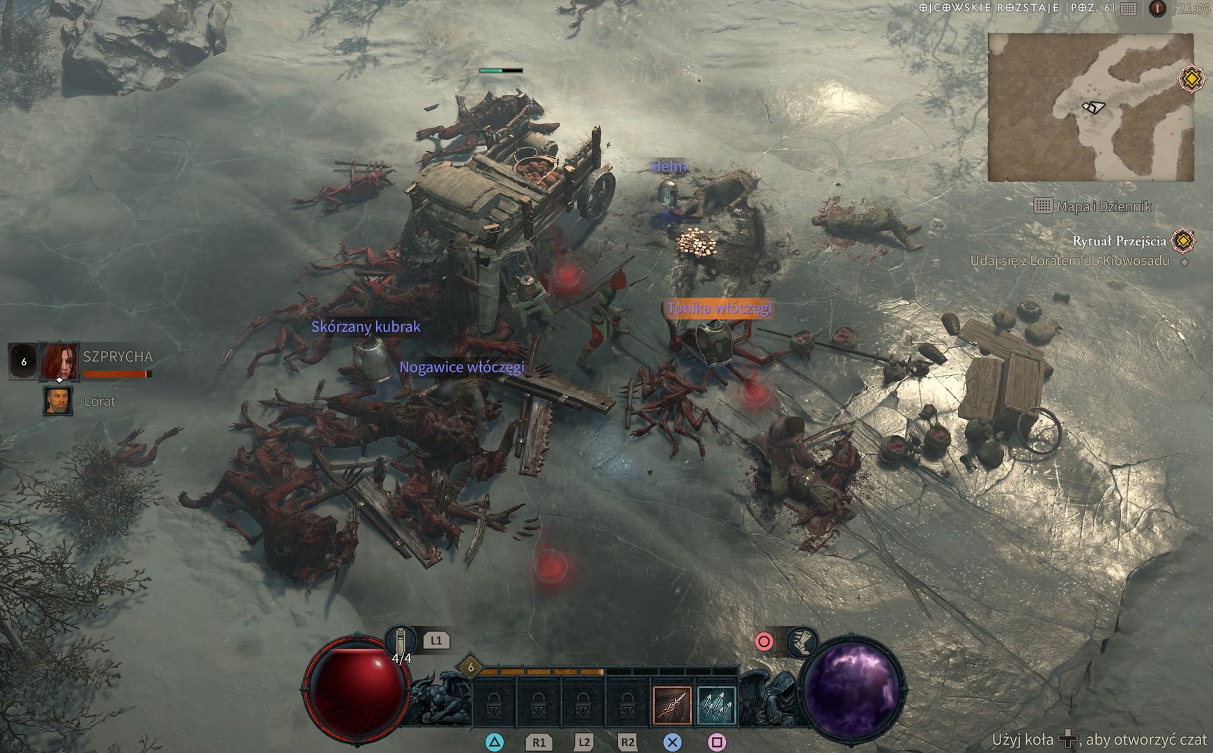 Diablo 4: tu krew się leje strumieniami