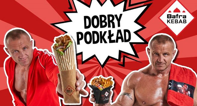 Mariusz Pudzianowski twarzą Bafra Kebab