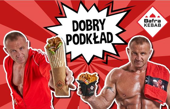 Mariusz Pudzianowski twarzą Bafra Kebab