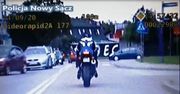 Nowy Sącz. Szaleńcza ucieczka motocyklisty przed policją