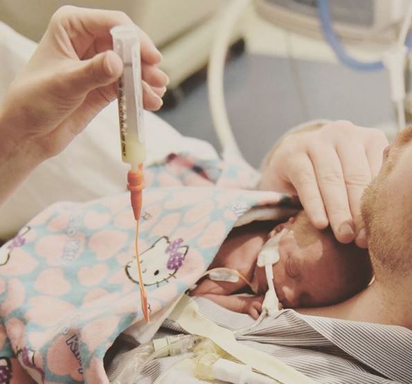 Grace urodziła się w 23. tyg. ciąży