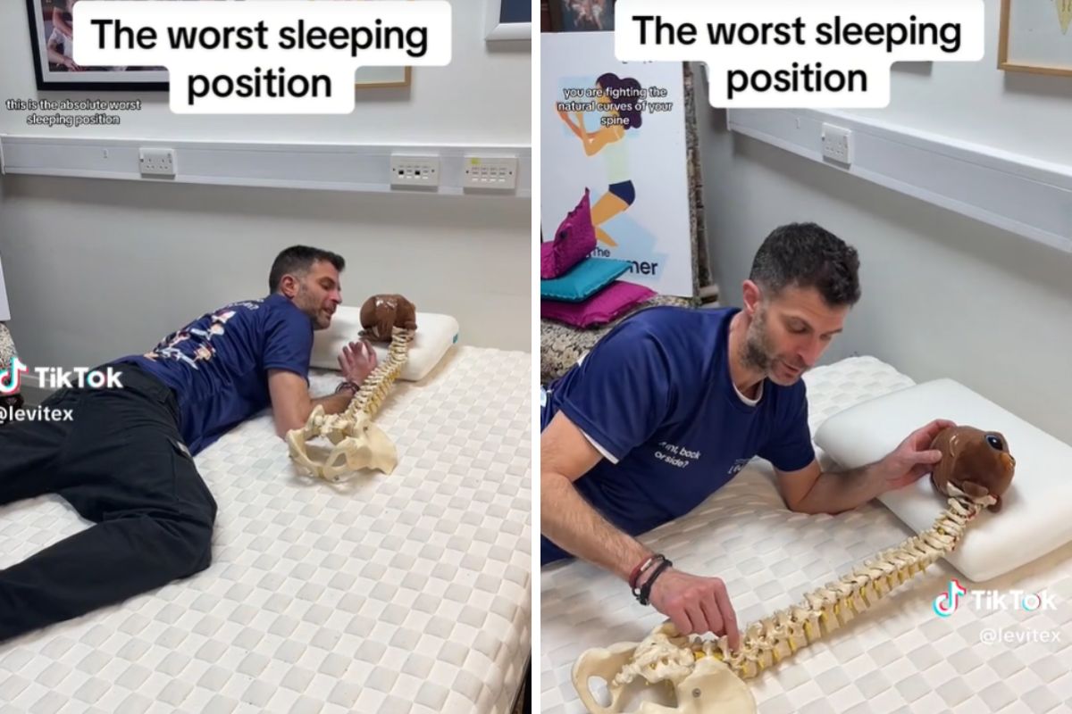 Śpisz na brzuchu? Kręgosłup nie lubi tej pozycji