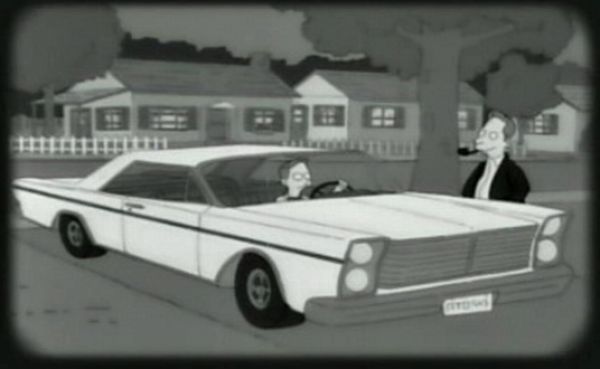 21 samochodów z "The Simpsons" i ich prawdziwe odpowiedniki 31