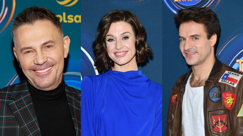 "Twoja Twarz Brzmi Znajomo" - gwiazdy programu pozują na konferencji