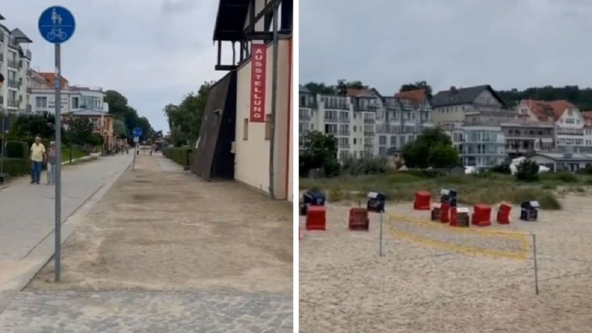 Miejscowości nad niemieckim Bałtykiem zaskakują niewielką liczbą turystów