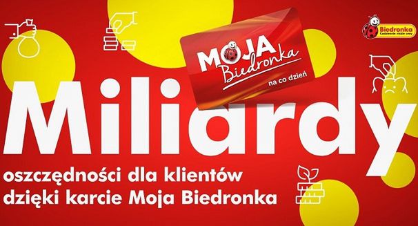 Biedronka wydała już 17 milionów kart lojalnościowych. Aplikację ma 9 milionów klientów
