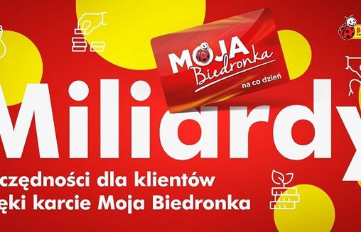Biedronka wydała już 17 milionów kart lojalnościowych. Aplikację ma 9 milionów klientów
