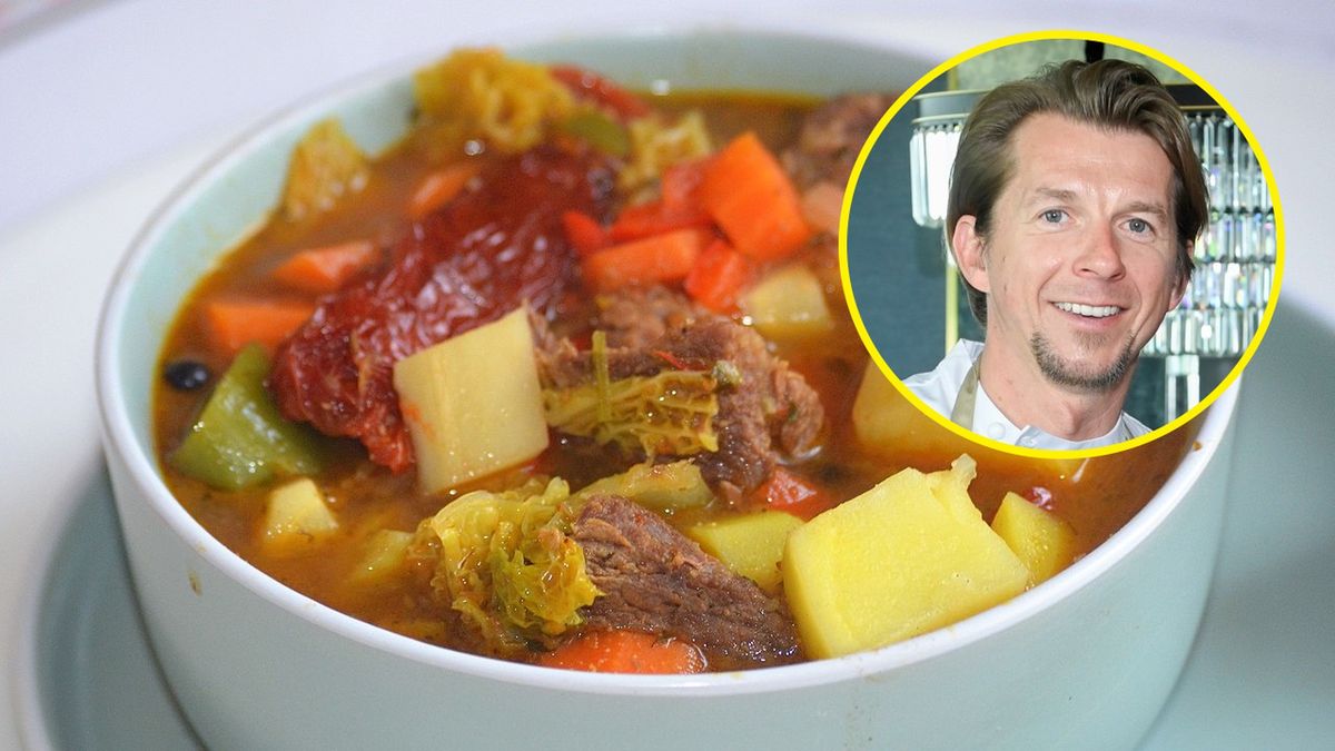 Przepis na zupę gulaszową wg. Karola Okrasy 