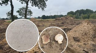 Śledztwo trwa, gmina wstrzymała wydanie zgody na kontynuowanie budowy. Sprawa dawnego cmentarza w Nowych Bielicach ciągle nierozstrzygnięta