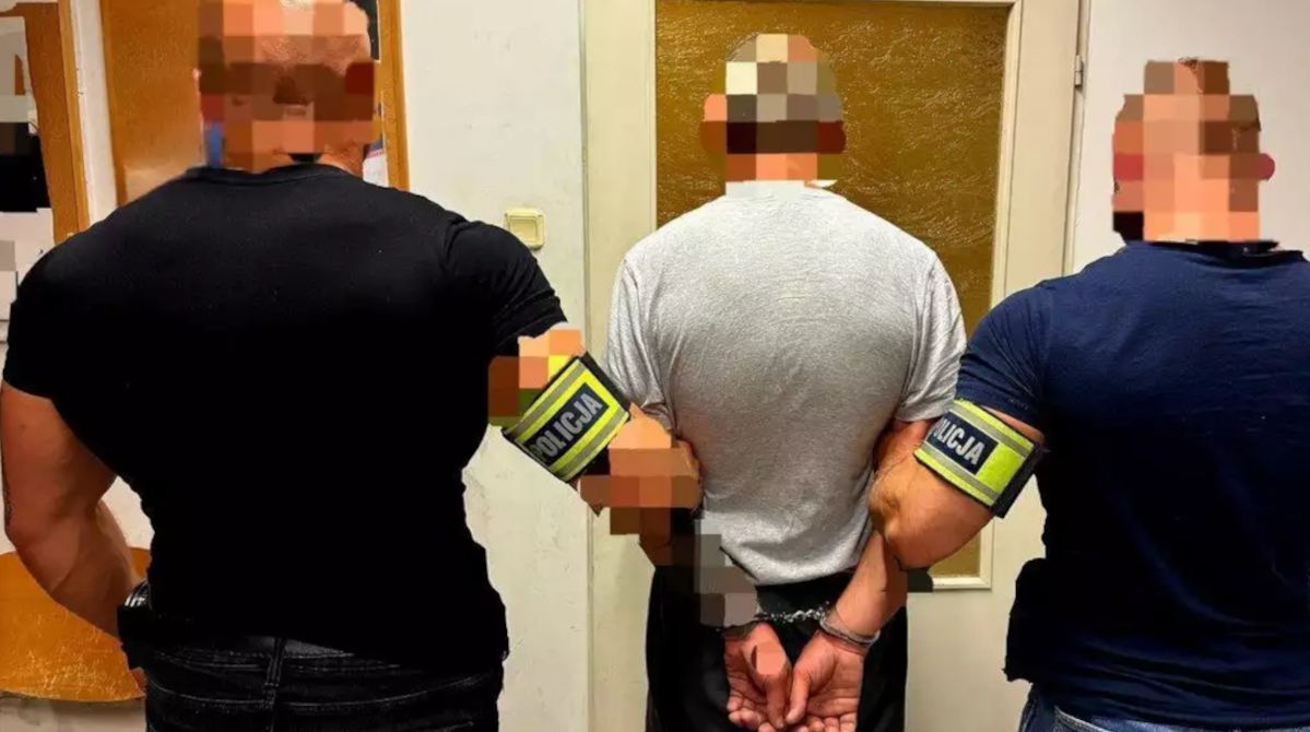 Napad z nożem w ręku na 21-latka w Katowicach. Wpadł po kilku minutach