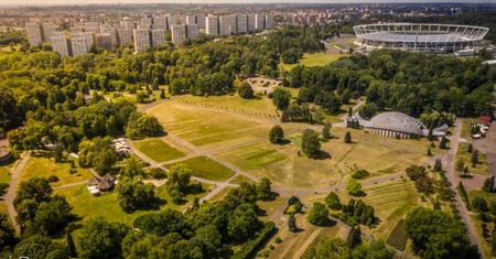 Chorzów. Pogoda dopisała, więc pojawiły się tłumy