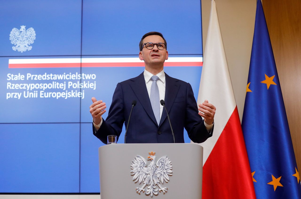 Morawiecki niczego więc konkretnego w Unii nie załatwił, ale kupił sobie jeszcze trochę czasu (PAP/EPA) 