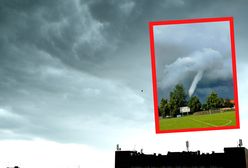 Niesamowite ujęcia trąby powietrznej w Polsce