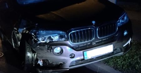 Pijana spowodowała kolizję. BMW samo wezwało służby
