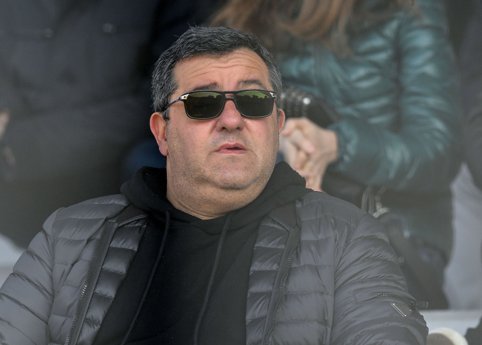 (EDITOR'S NOTE: FILE IMAGE) Mino Raiola sports agent  during the Other Mino Raiola died in April 30, 2022 on April 30, 2022 at the San Raffaele Hospital in Milan, Italy (Photo by Reporter Torino/LiveMedia/NurPhoto via Getty Images)