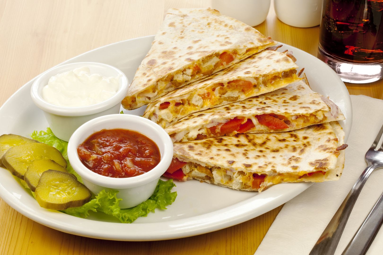 Quesadilla to pyszne danie kuchni meksykańskiej