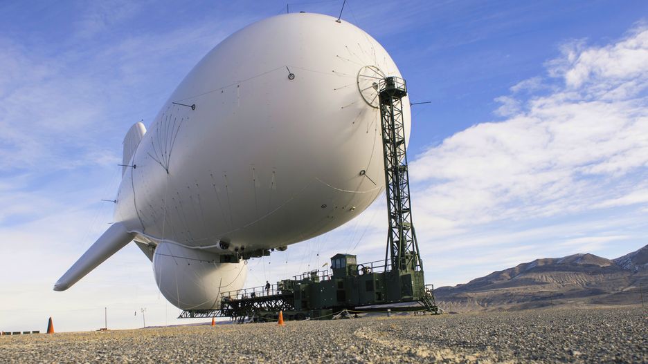 Aerostat systemu JLENS