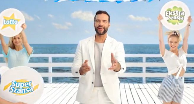 Conrado Moreno reklamuje promocję Loteriada (wideo)