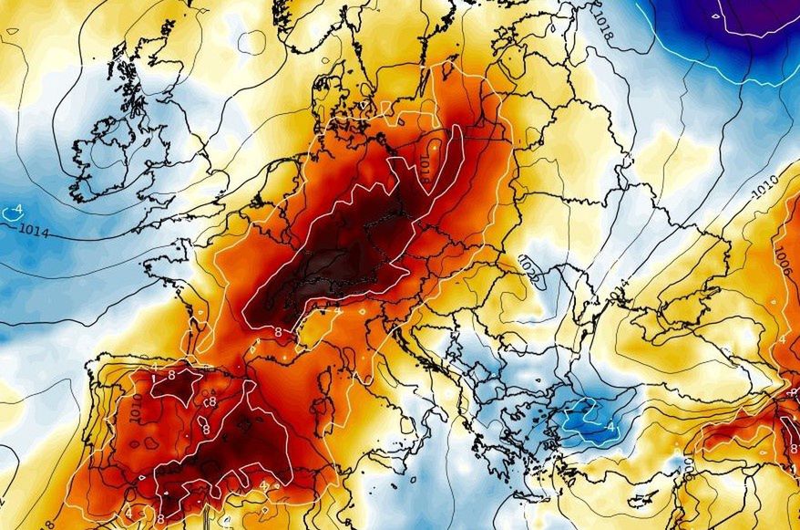 Pogoda. Modele pokazują napływ gorących mas powietrza po 8 lipca