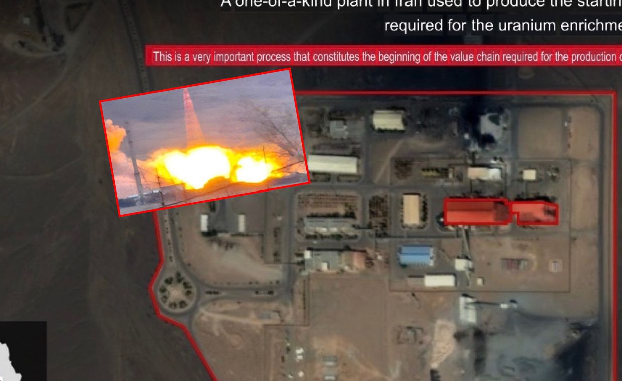 Iran zgłasza atak na zakład obróbki uranu. MAEA potwierdza