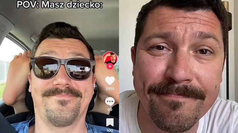 "Ten ojciec z tiktoka"