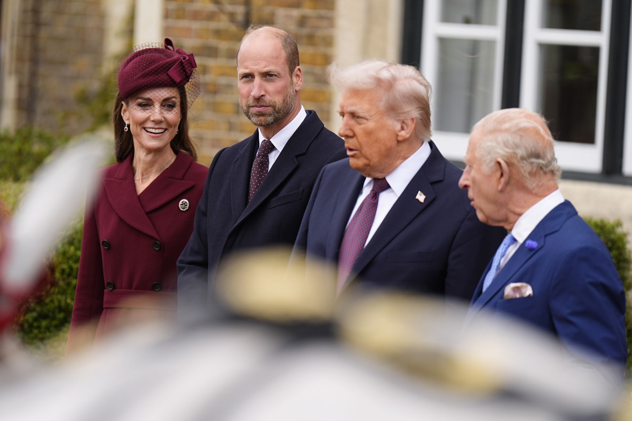 księżna Kate, książę William, Donald Trump, król Karol