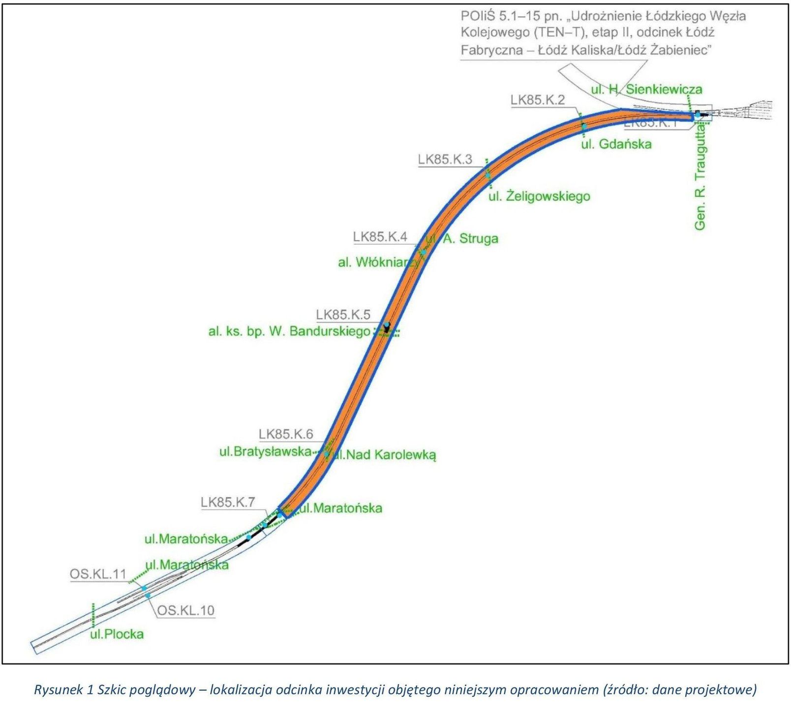 Kolej Dużych Prędkości przejedzie pod Łodzią tunelem
