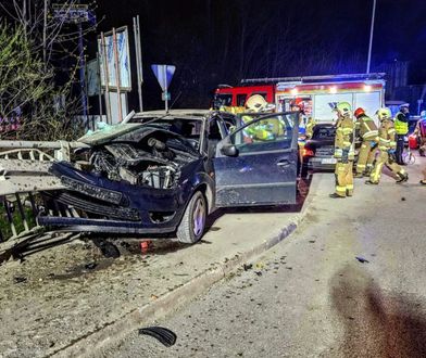 Poważny wypadek na S1. Cztery osoby w szpitalu